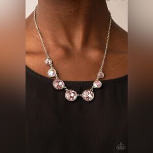 Pampered Powerhouse Pink Necklace